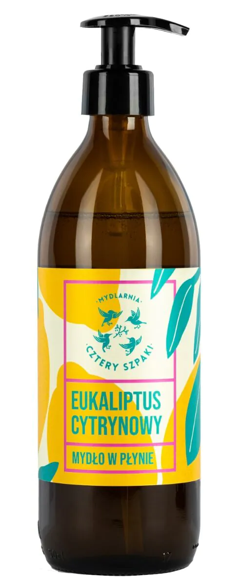 Cztery Szpaki Mydlarnia prirodni tekući sapun, limun eukaliptus