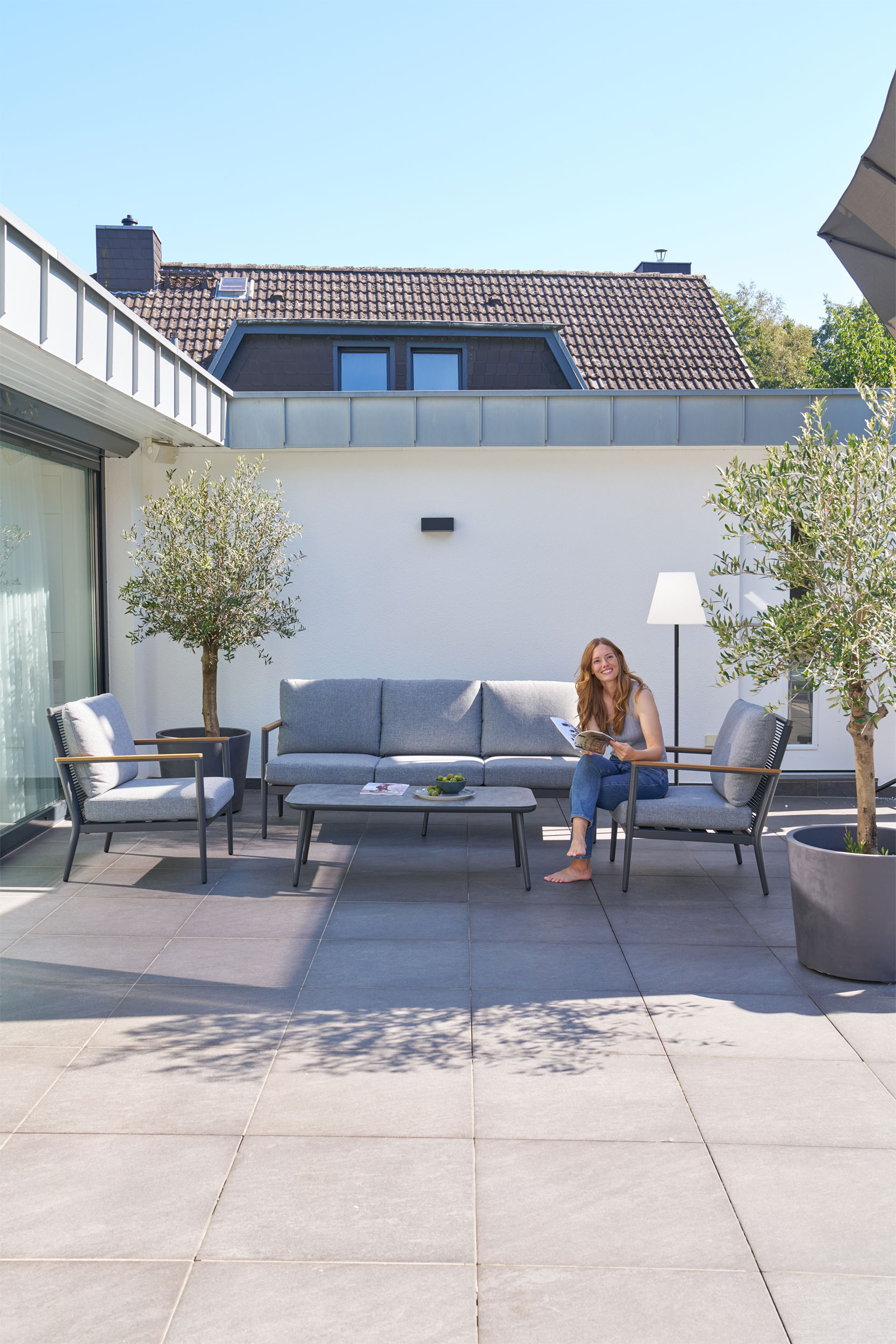 OUTDOORGartenlounge Set 4-teilig