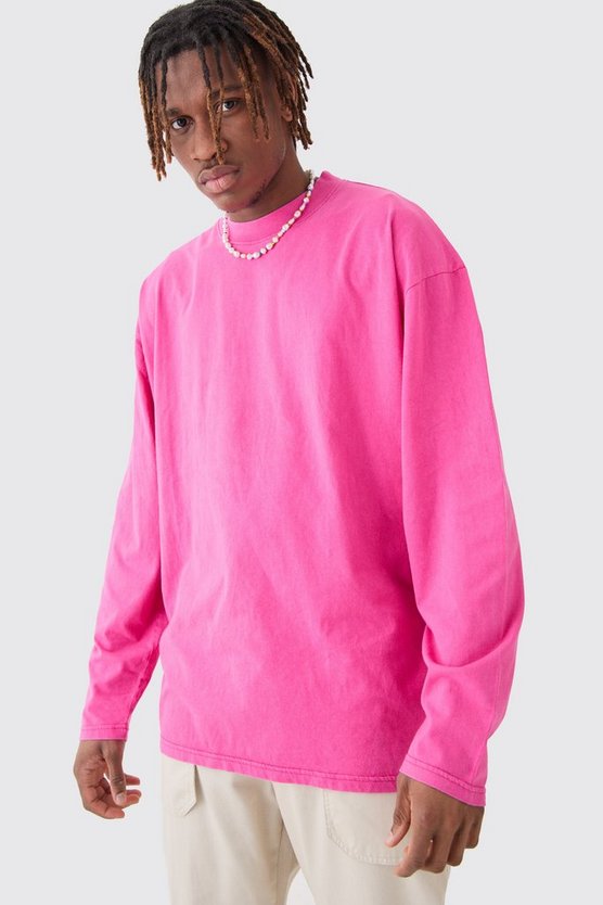 Tall langärmliges Oversize T-Shirt