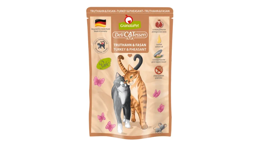 GranataPet Katzennassfutter Truthahn & Fasan 85 g