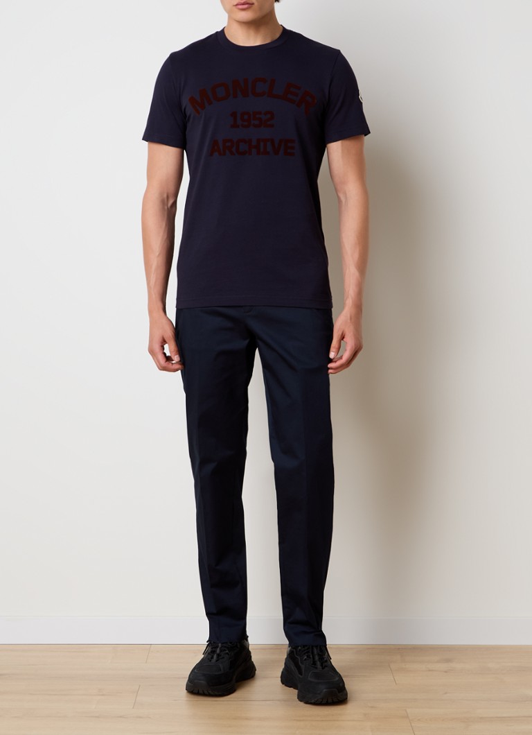 Tricou Moncler cu imprimeu plușat