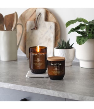WoodWick ReNew Tomato Leaf & Basil Duftkerze 184 g