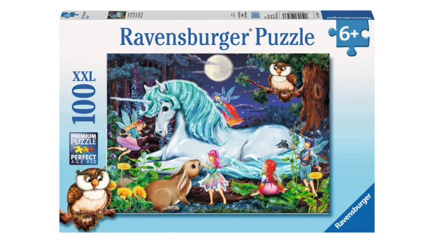 Ravensburger Puzzle - Im Zauberwald, 100 Teile