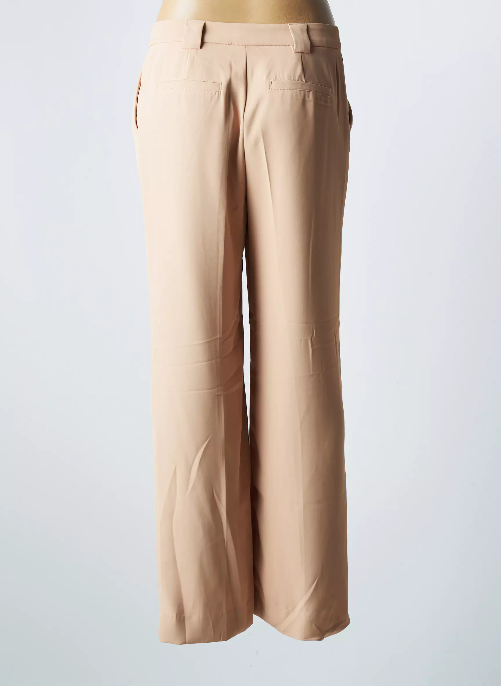 Oraije Pantalons Droits Femme couleur marron