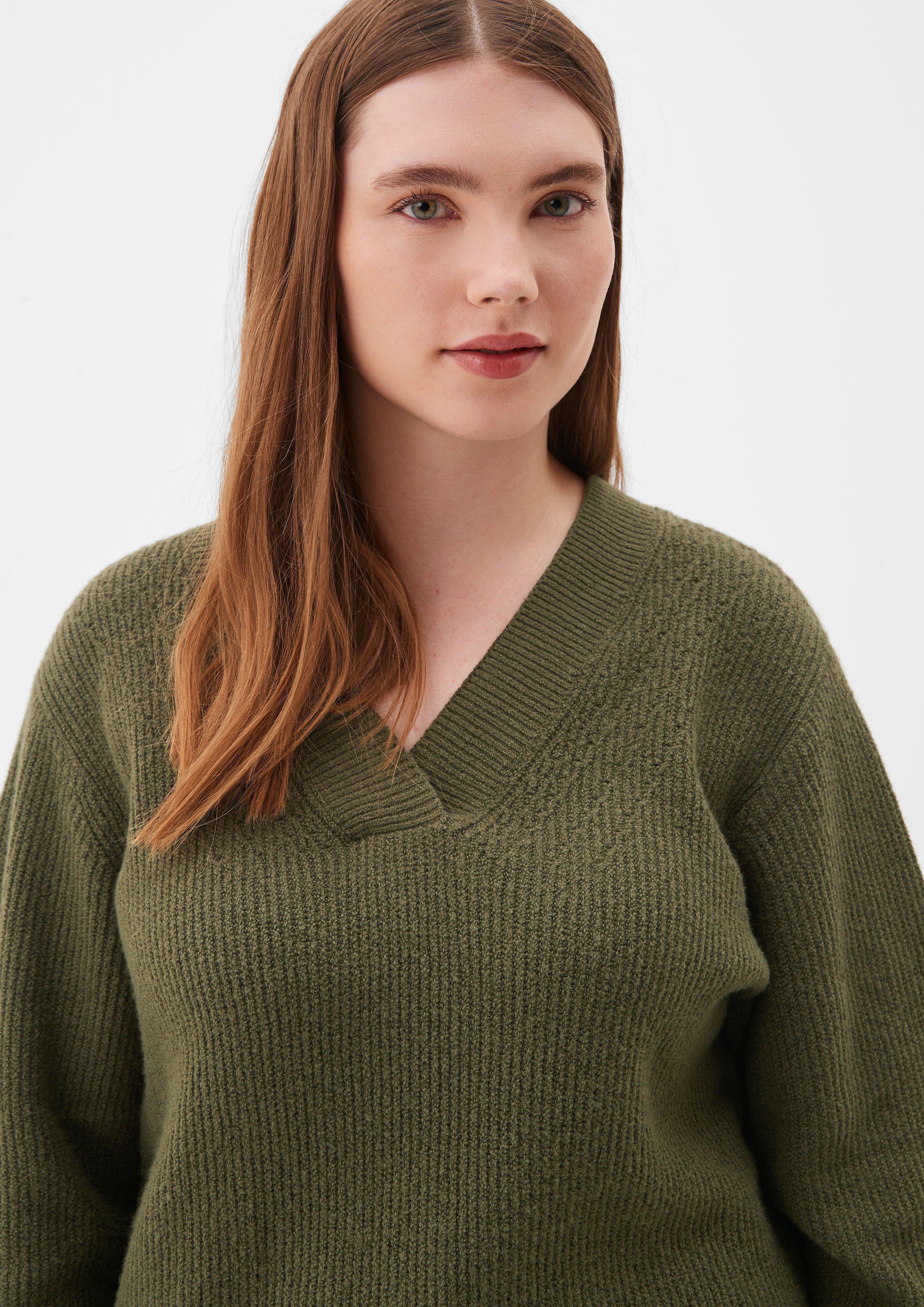 Langer Feinstrickpullover  2122006-7844