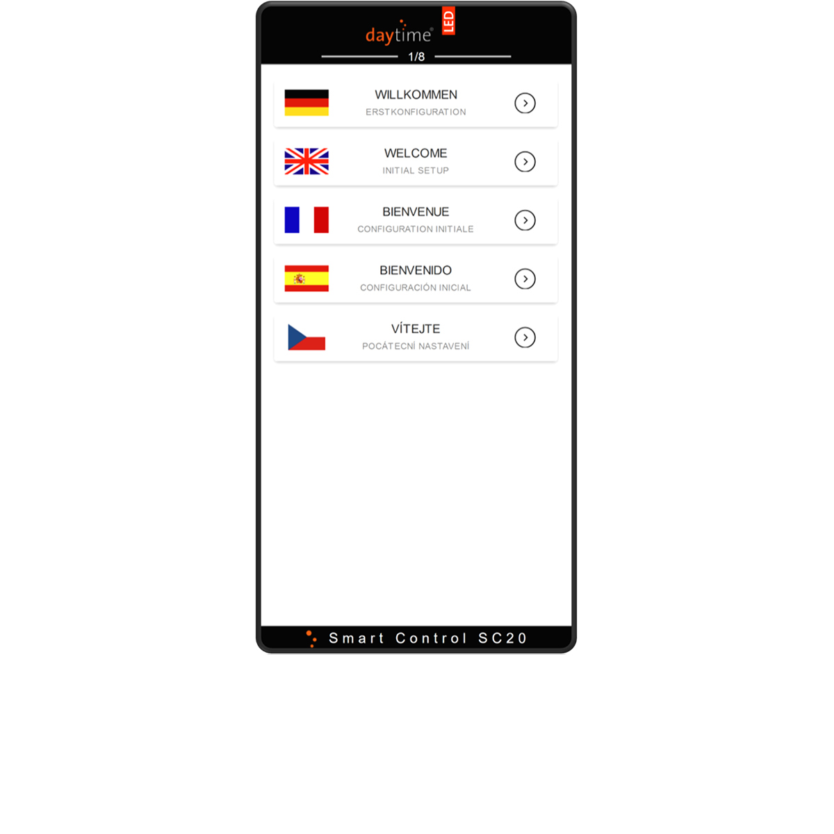 Daytime Smart Control SC20 für onex/matrix/pendix