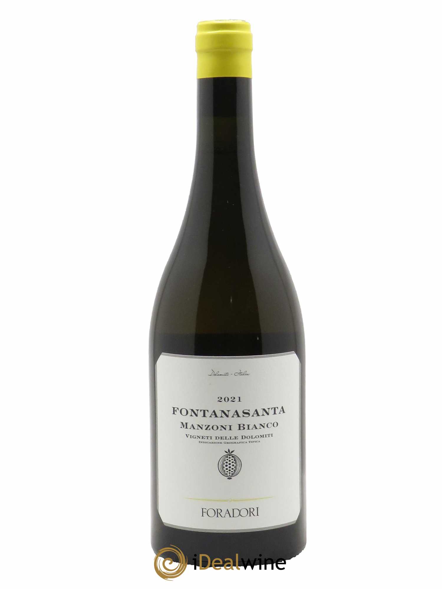 Vigneti delle Dolomiti IGT Fontanasanta Manzoni Elisabetta Foradori  2021 - Lot de 1 Bouteille