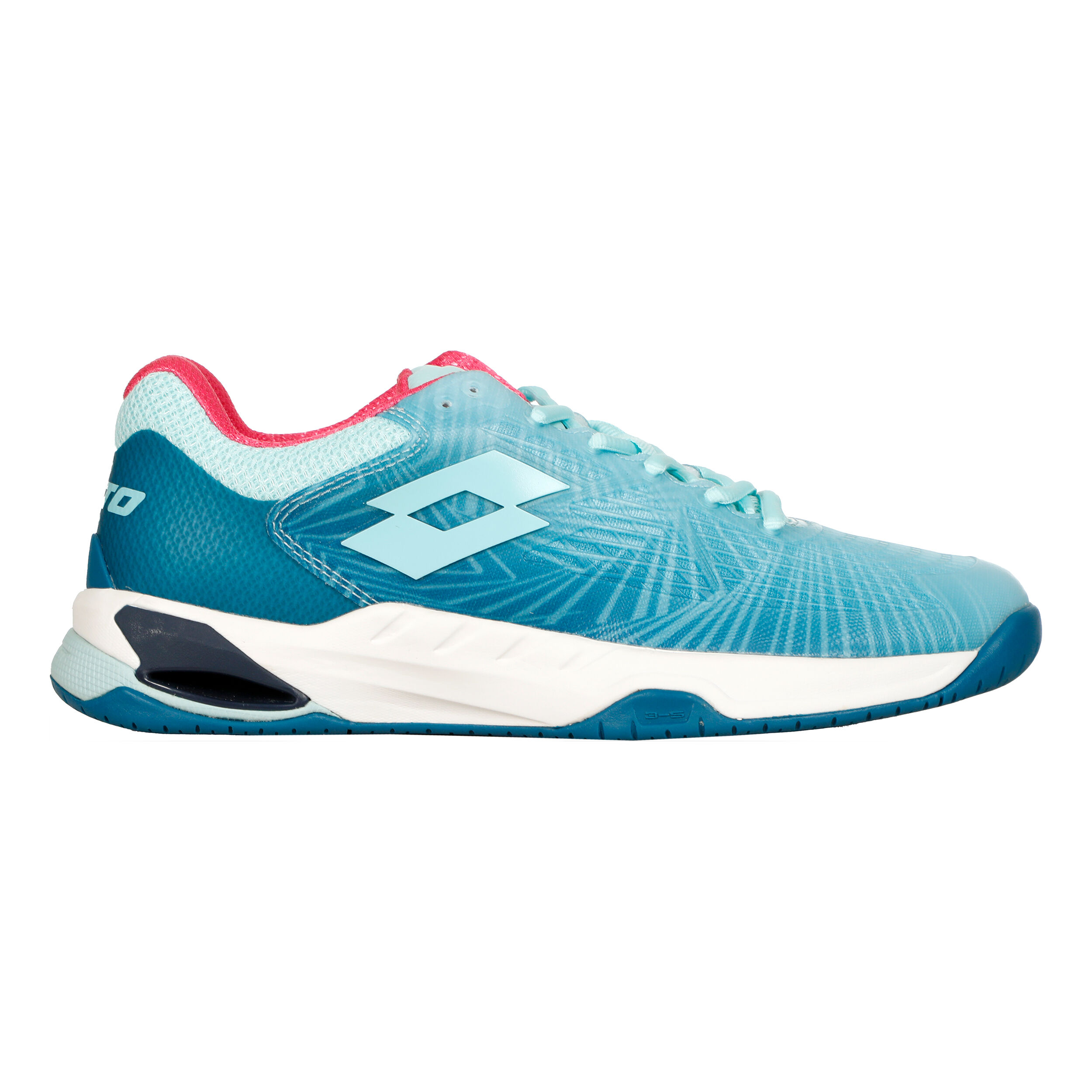Mirage 100 II Allcourtschuh Damen - Türkis, Blau