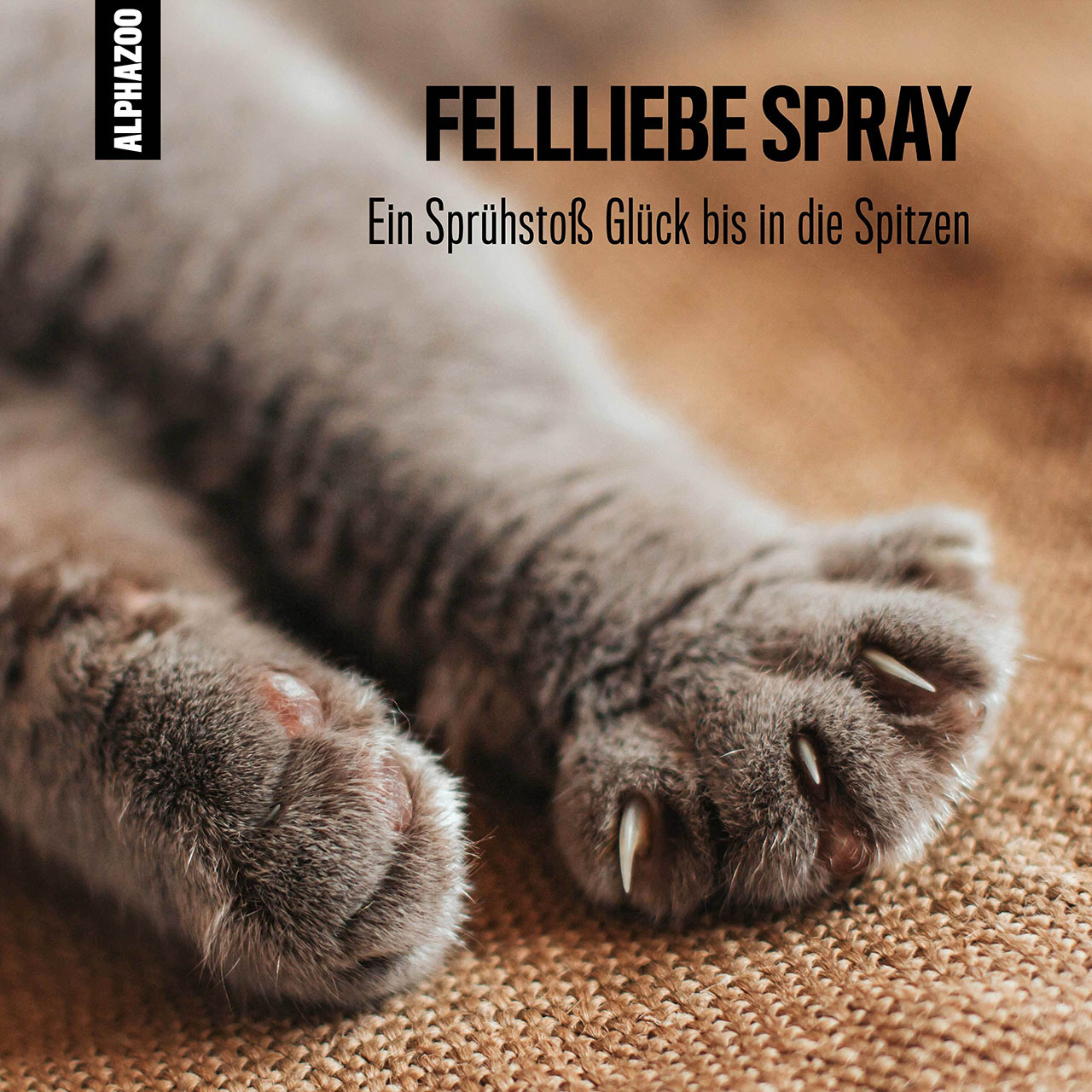 ALPHAZOO Fellpflege ALPHAZOO Fellliebe Pflegespray für Hunde, Katzen, Haus- & Hoftiere 500 ml