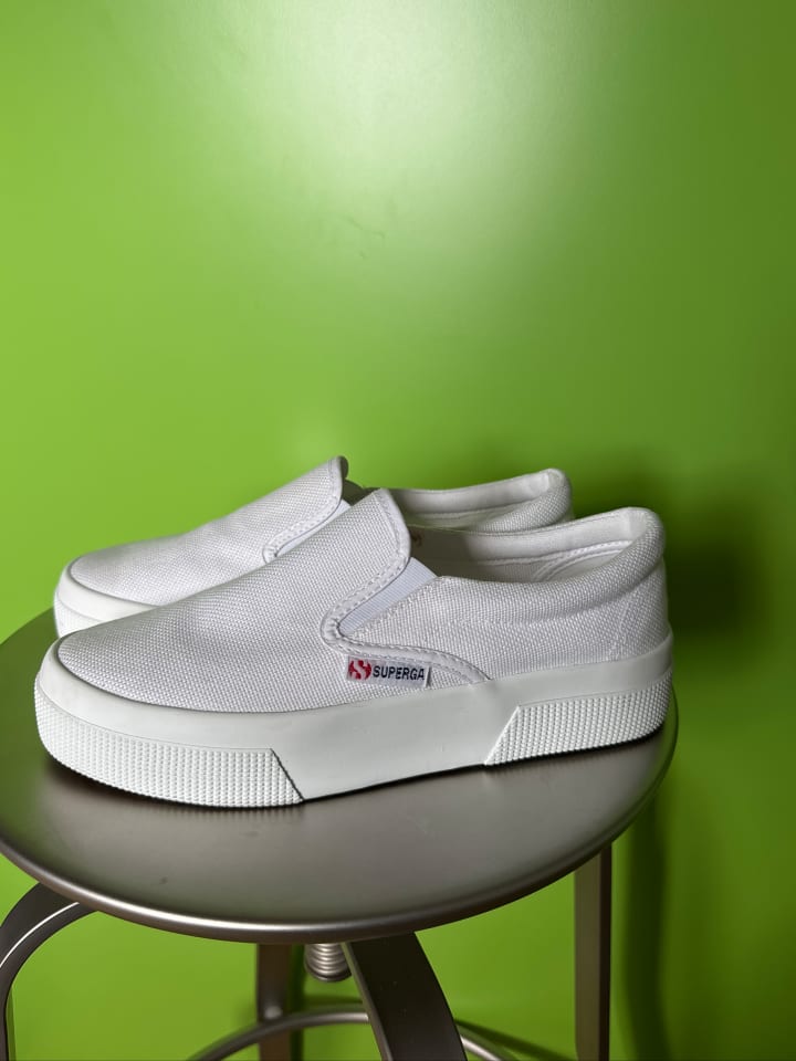 Superga Slipper in Weiß günstig kaufen 38