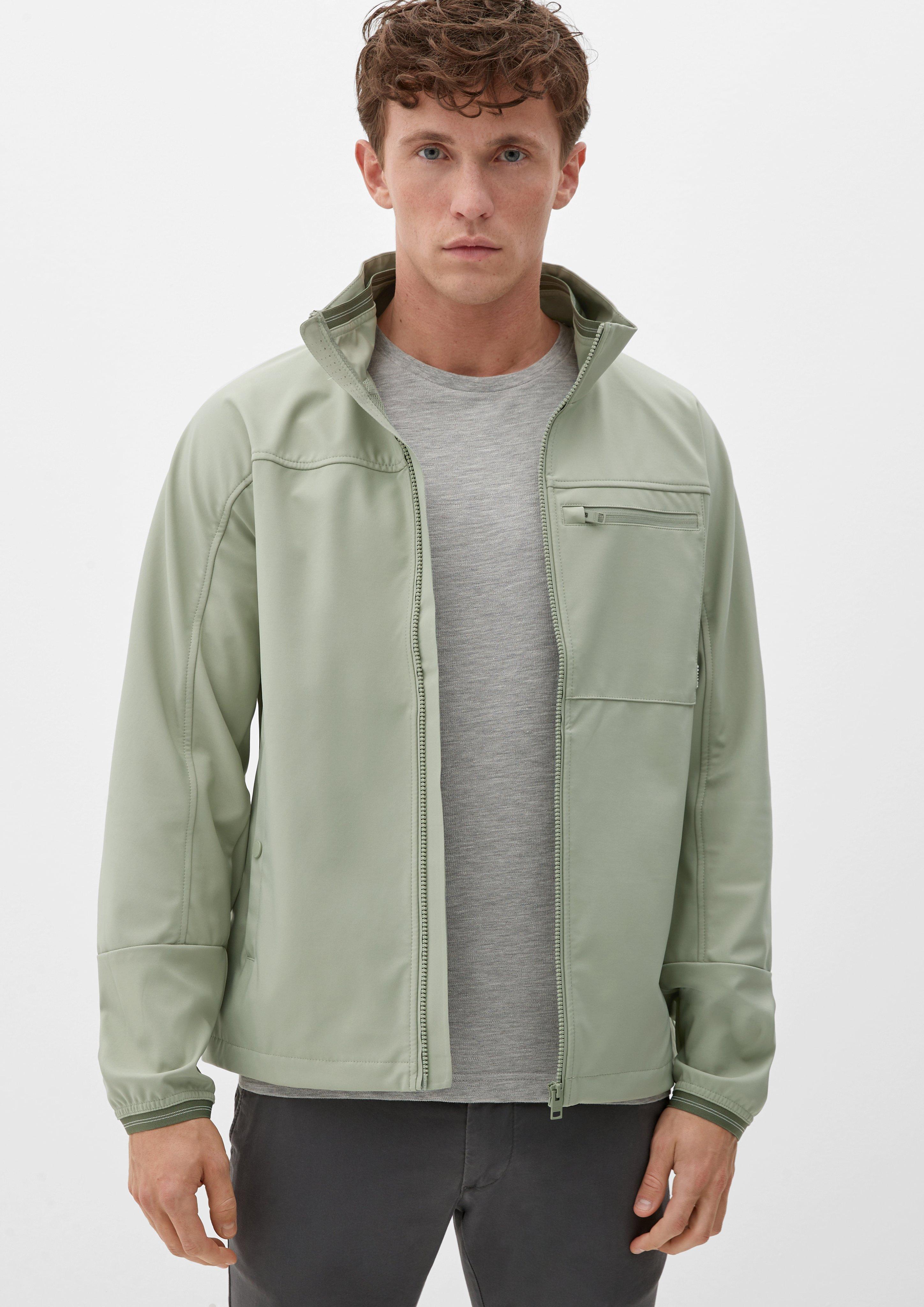 Softshell-Jacke mit Stehkragen  2125913-7802