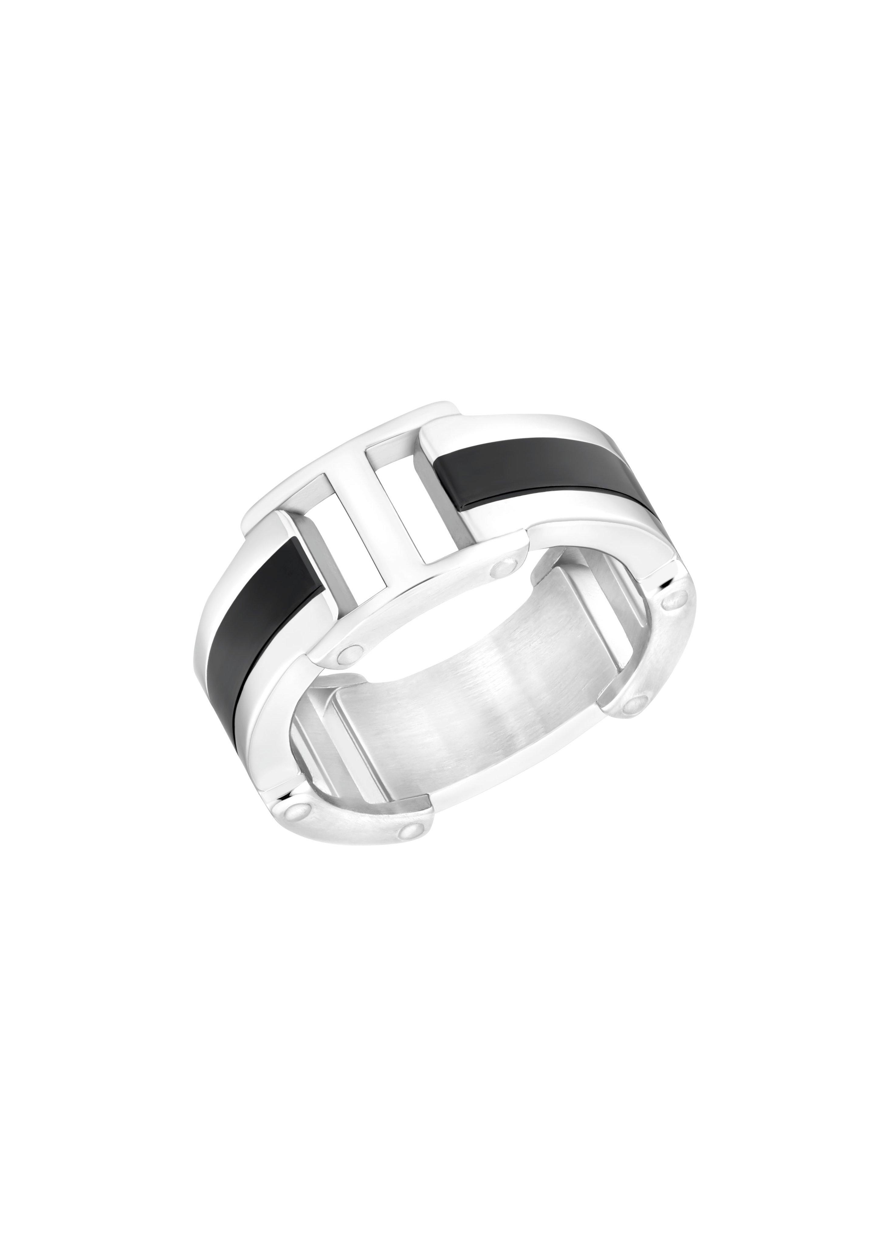 Ring IP Schwarz Edelstahl  6008710-92B0