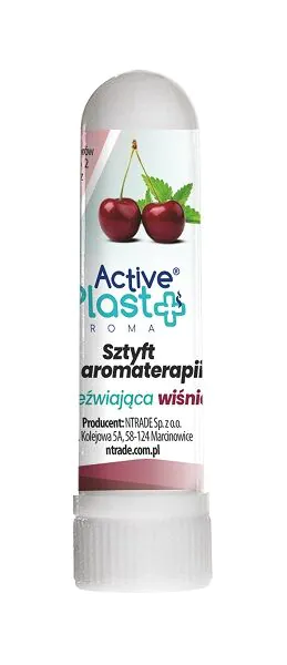 „Activeplast Aroma Refreshing“ vyšnių skonio lazdelė, nosies lazdelė