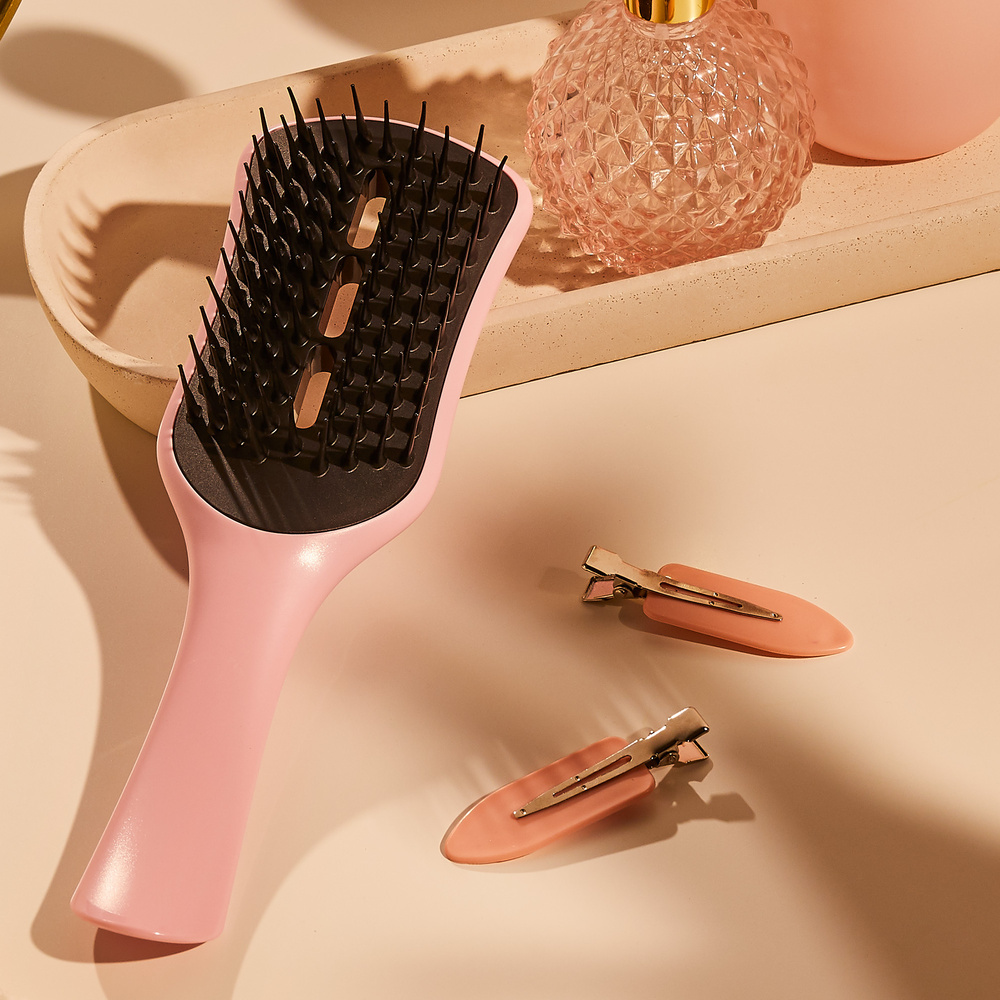 Tangle teezer Easy Dry & Go Vented Hairbrush, TickledPink Brosse à cheveux pour le séchage
