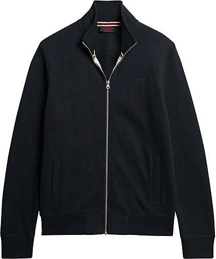 Superdry Sweatjacke ESSENTIAL LOGO ZIP TRACK TOP