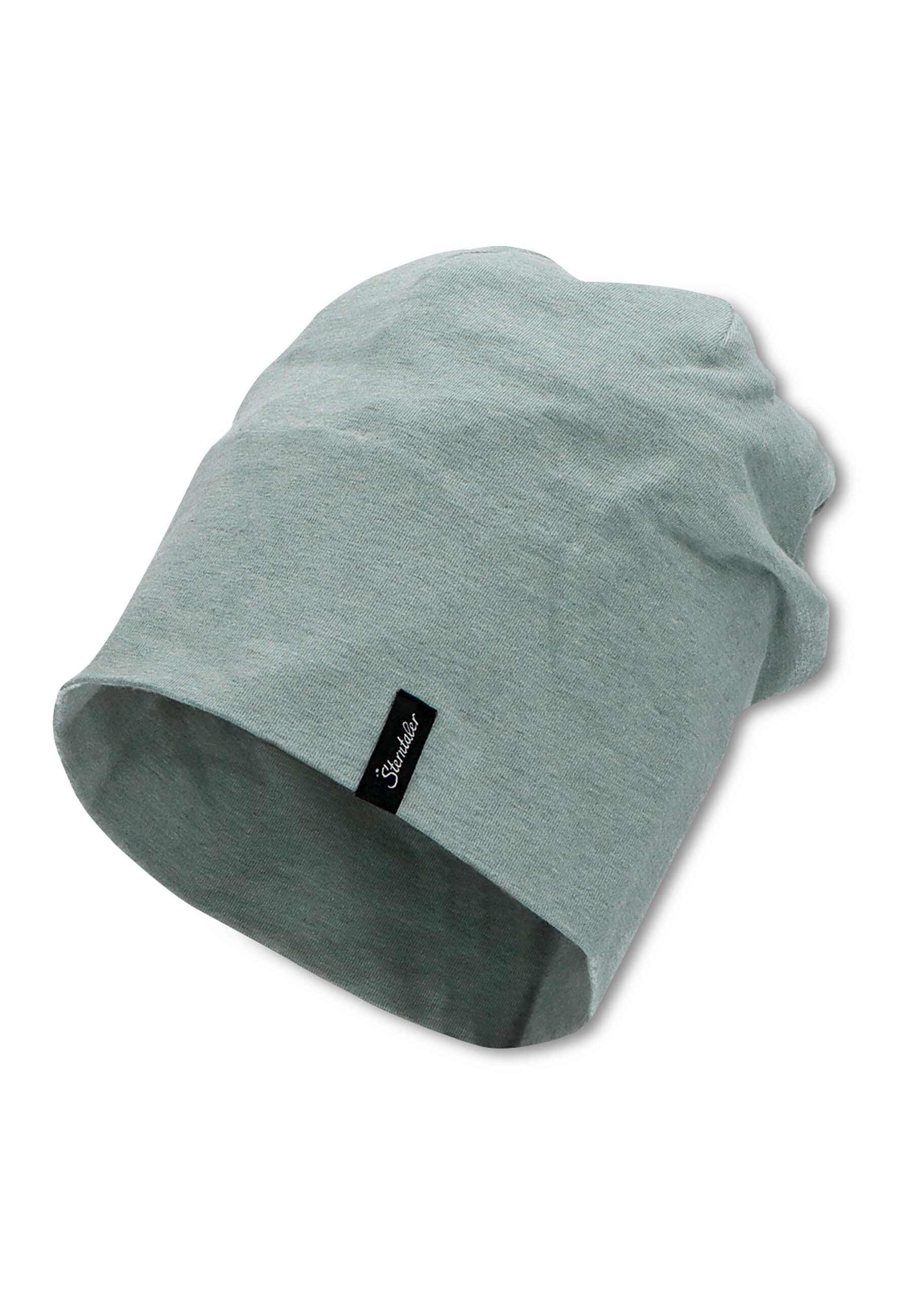 OCS Slouch-Beanie aus Singlejersey (Bio) Melange
