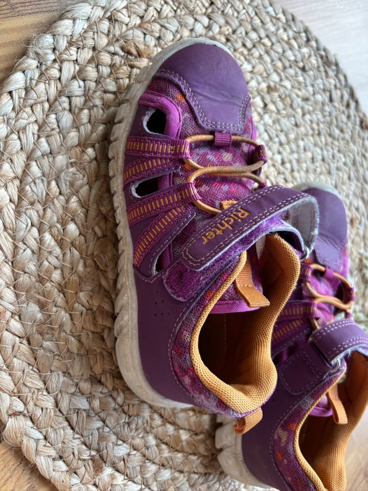 Richter Shoes Halbsandalen in Lila günstig kaufen 30