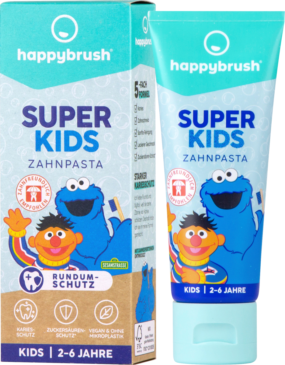 Zahnpasta Kinder Sesamstraße, 75 ml
