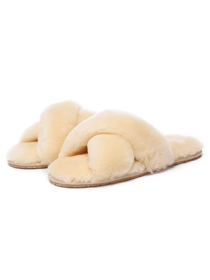 EVERAU Australia Crossover Slides Dove in Creme günstig kaufen