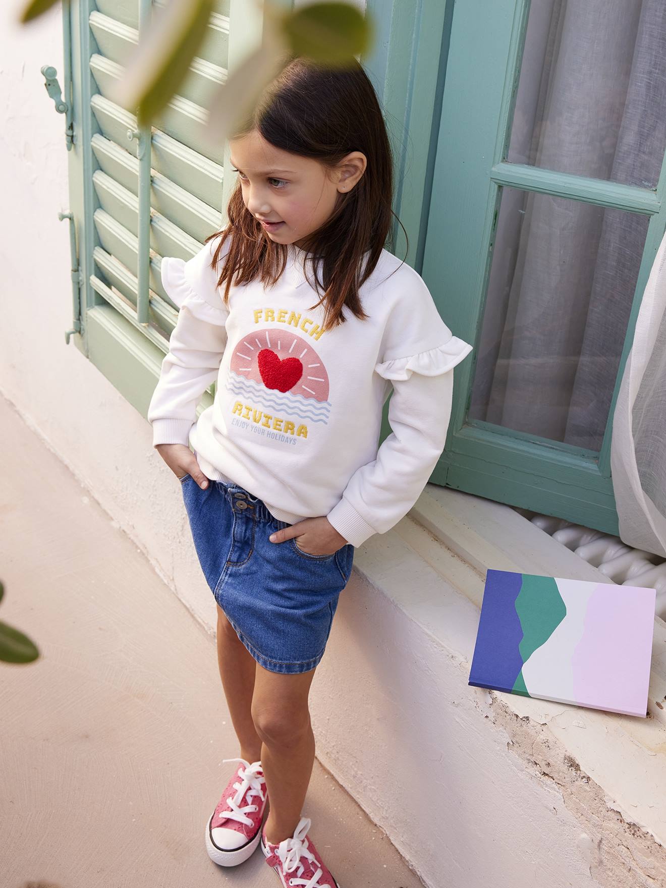 Jupe en jean style 