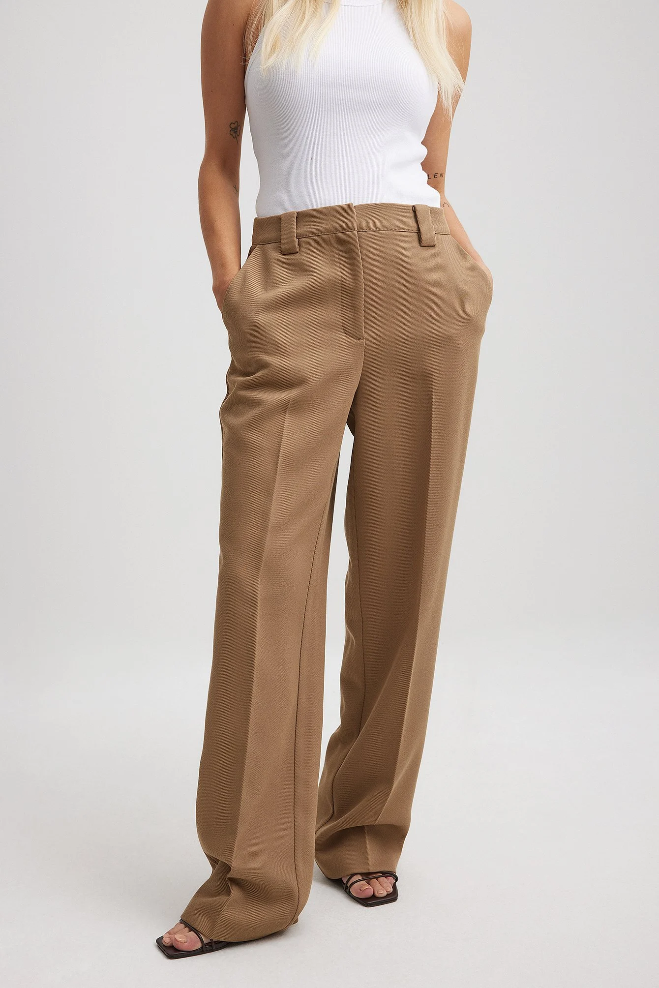 Anzughose aus Twill