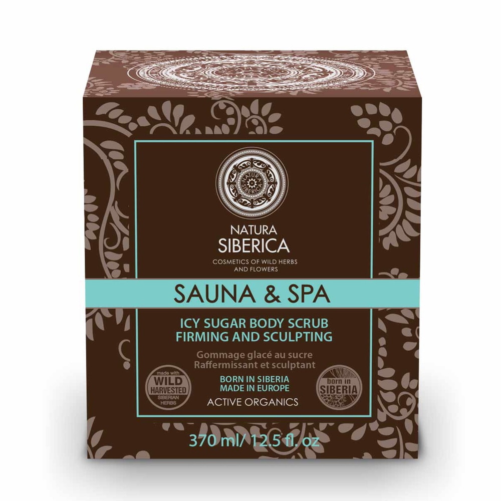 Natura Sibérica Gommage Sculptant Glacé au Sucre Exfoliant Corps