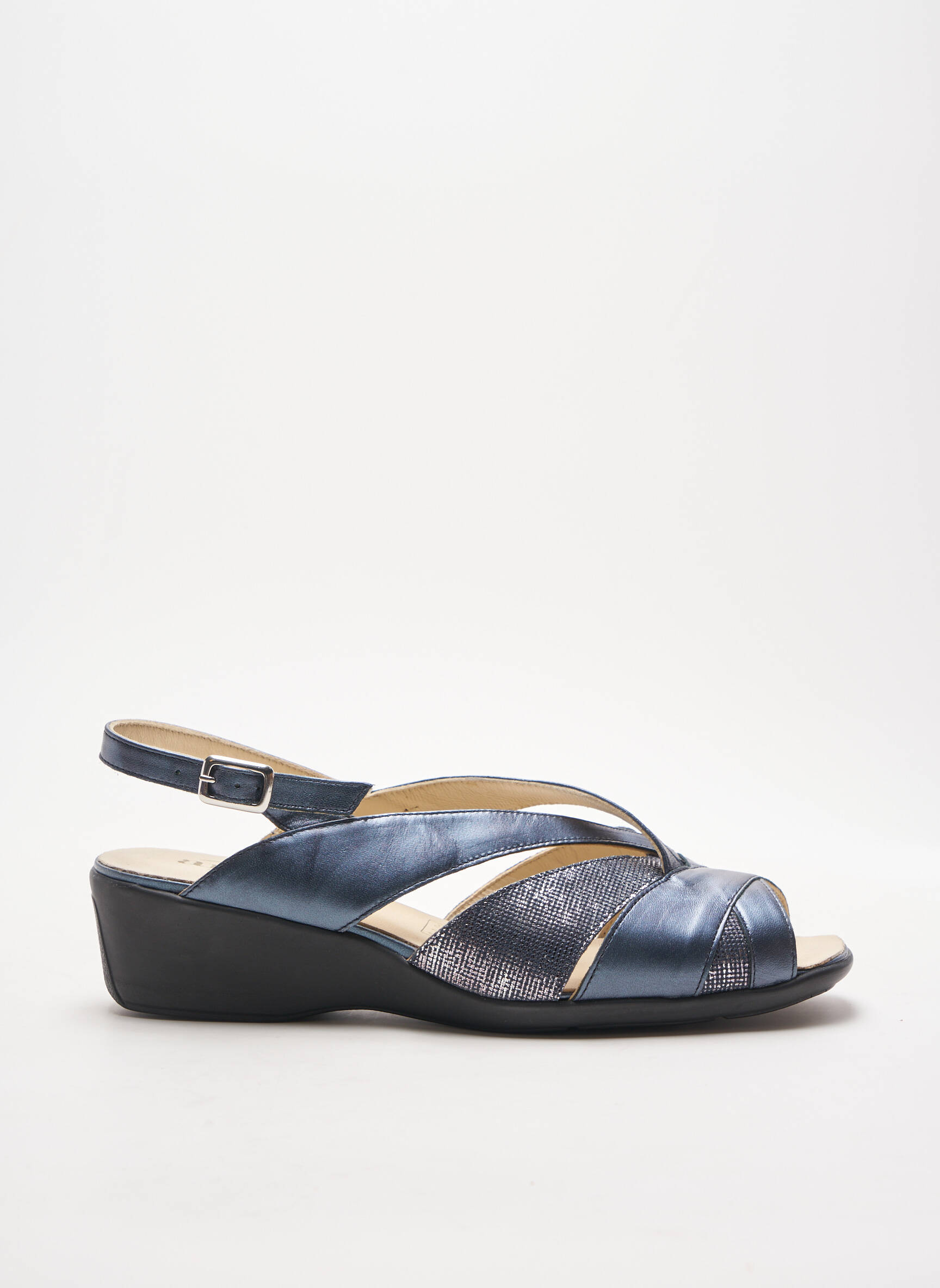 Artika Soft Sandales Nu Pieds Femme couleur bleu