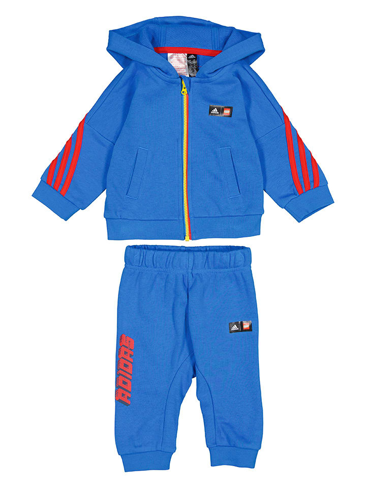 adidas Trainingsanzug in Blau günstig kaufen