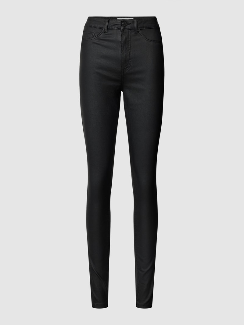 Rock in unifarbenem Design Modell 'September' in schwarz