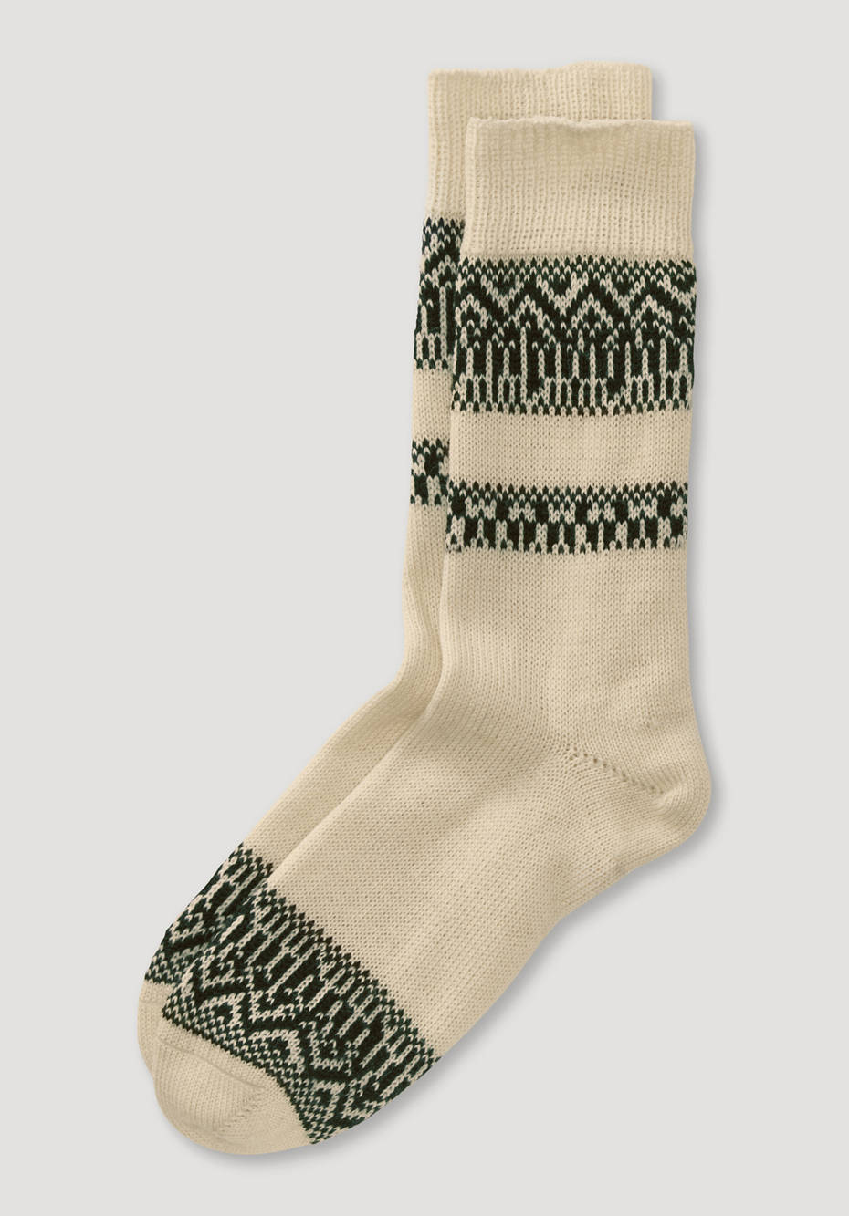 Norwegersocken aus reiner Bio-Merinowolle