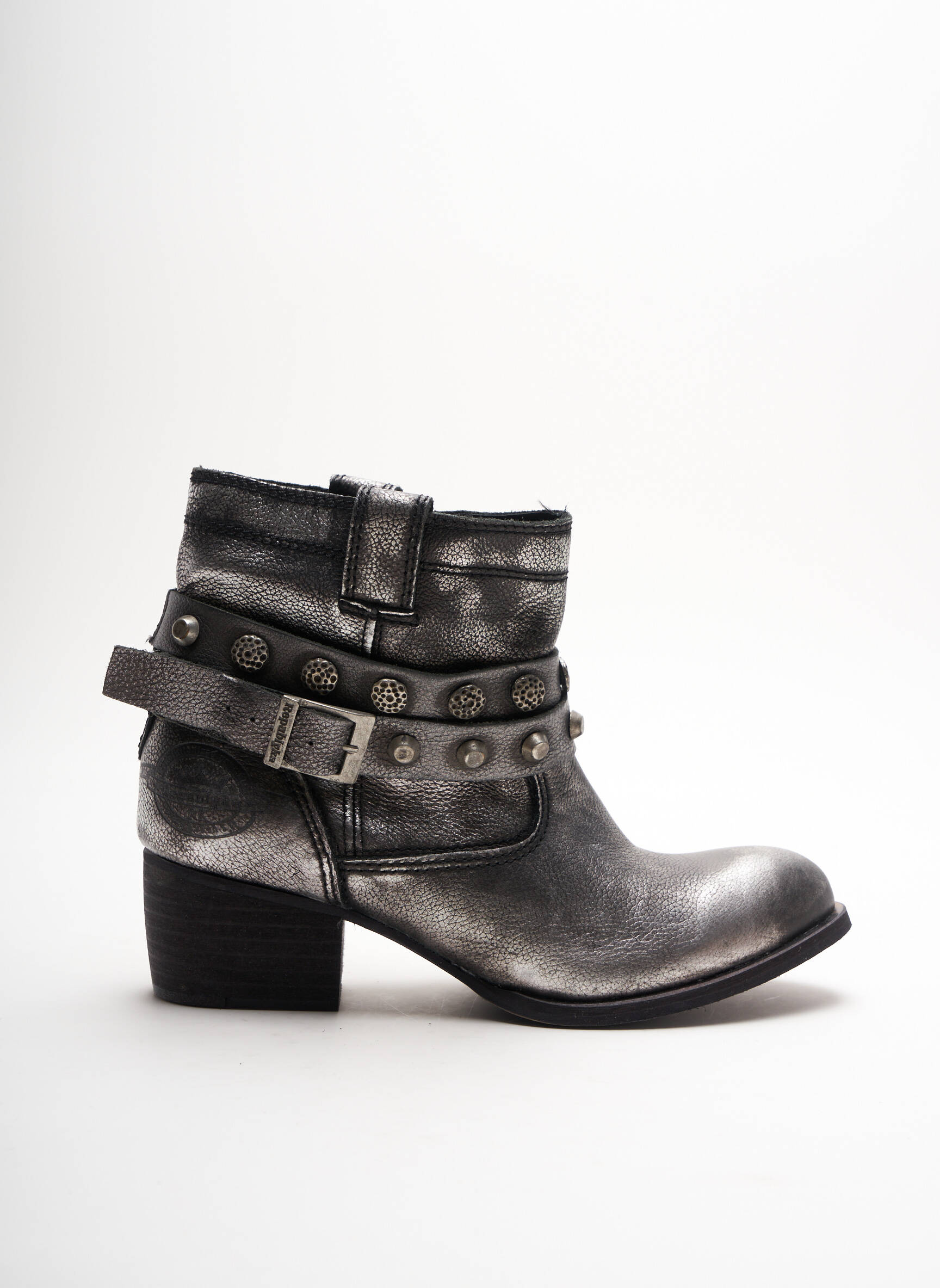 Republyka Bottines Femme couleur gris