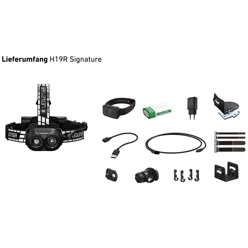 Ledlenser Stirnlampe H19R signature