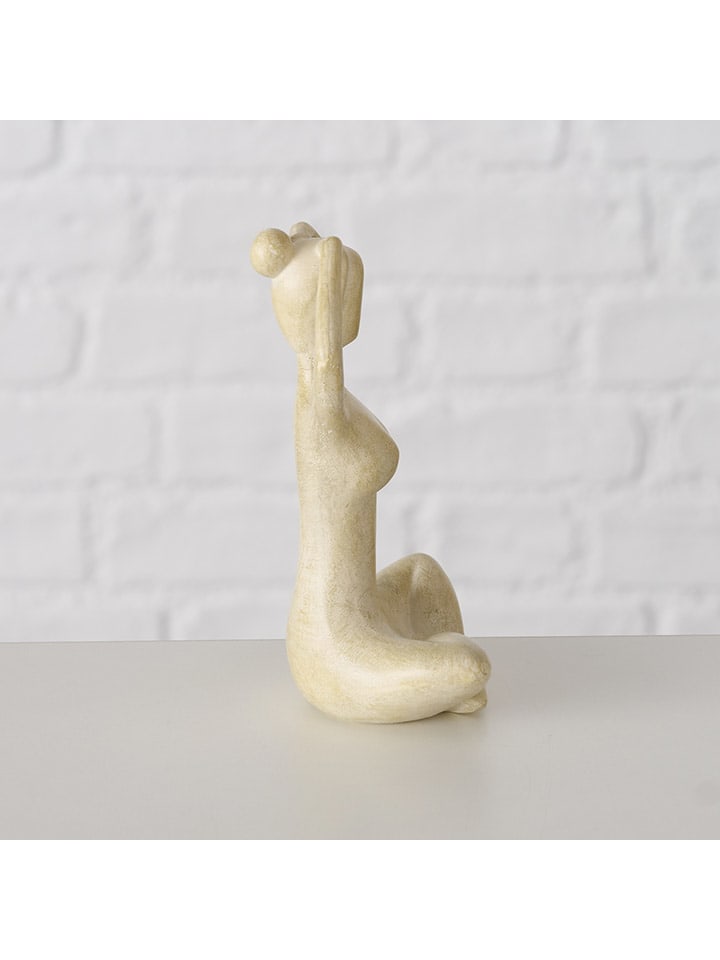 Boltze Dekofigur ''Yoga'' in Beige - (B)7 x (H)10 x (T)5,5 cm (Überraschungsprodukt) günstig kaufen onesize