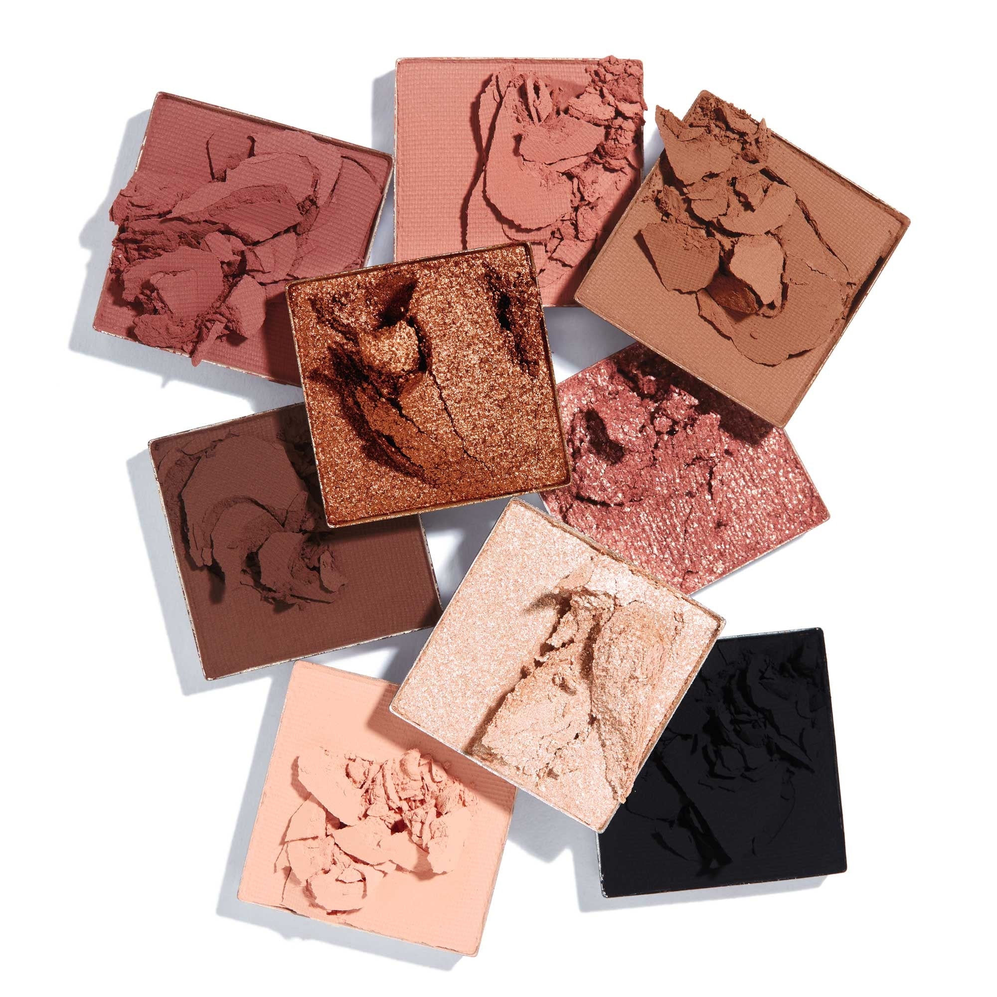 Side By Side Nude Palette Baby - Палета сенки за очи, Компактна сенка за очи