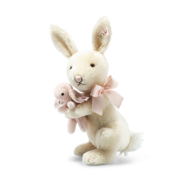 Rosie Rabbit & Baby Bunny , 23 cm, rosa