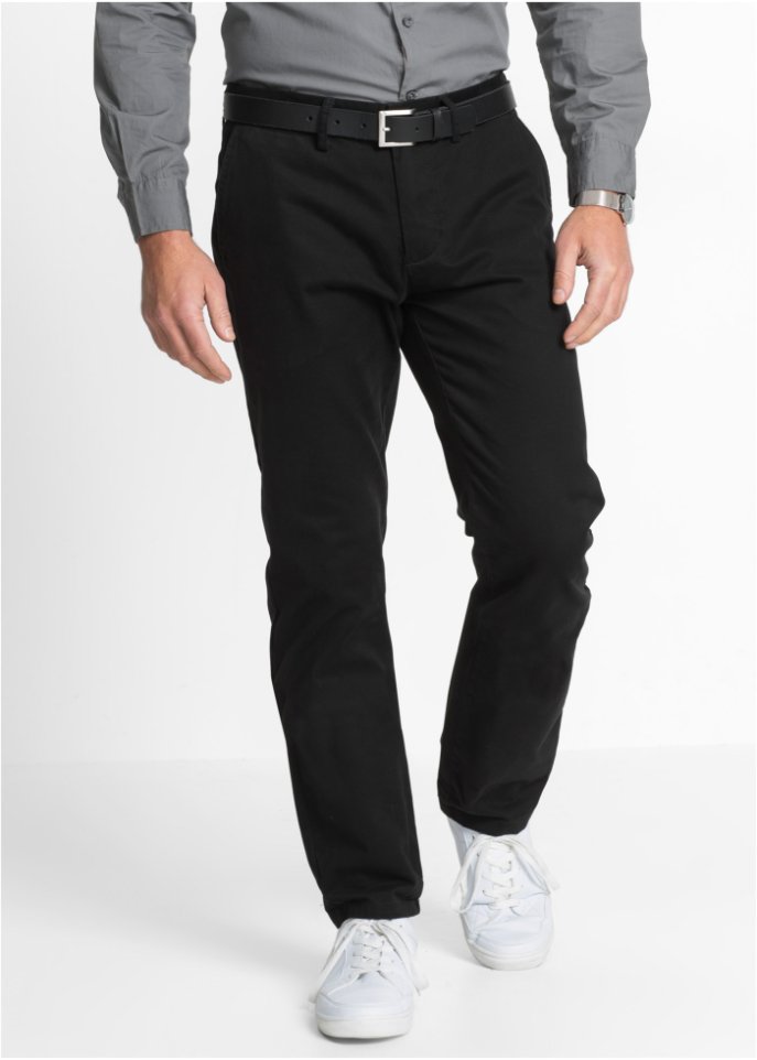 Regular Fit Chinohose, Straight