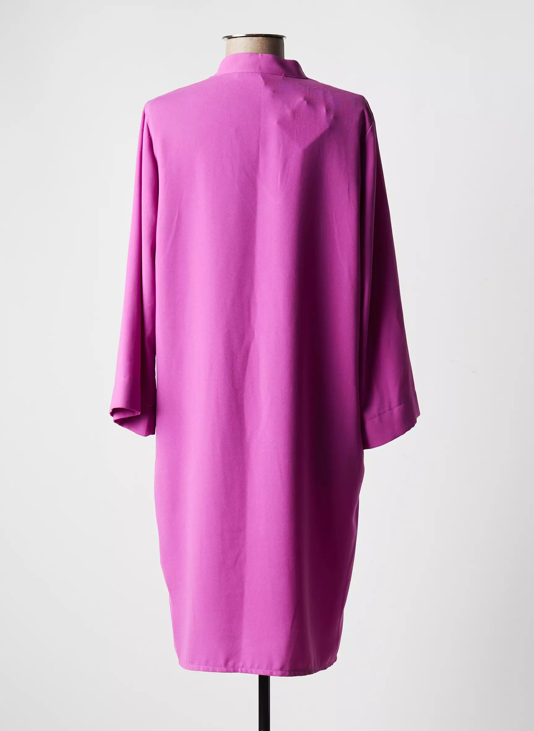 Ema Blue S Robes Mi Longues Femme couleur rose