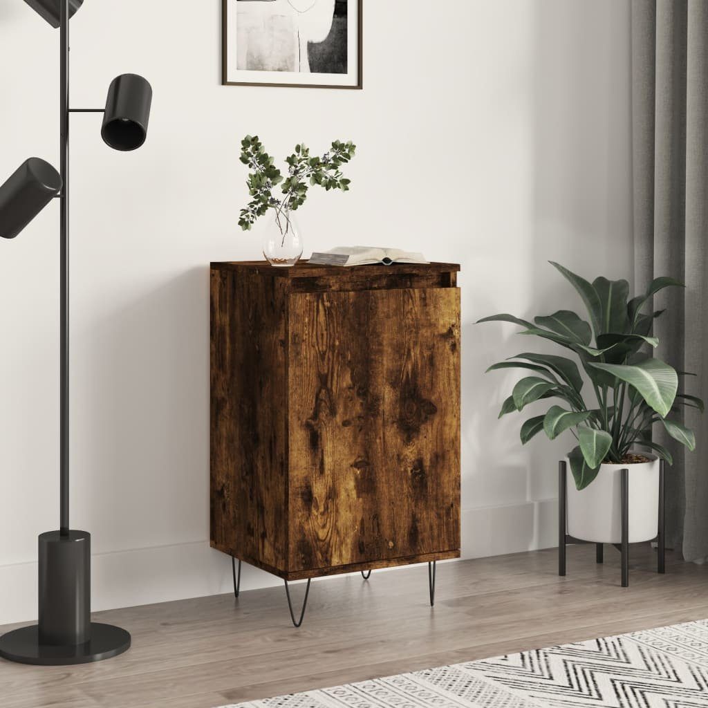 vidaXL Sideboard Sideboard Räuchereiche 40x35x70 cm Holzwerkstoff (1 St)