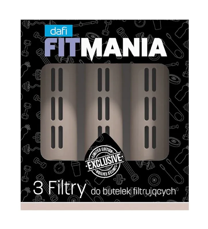 „Dafi Fitmania Cappuccino“ – 3 filtrų pakuotė buteliukams be dangtelių