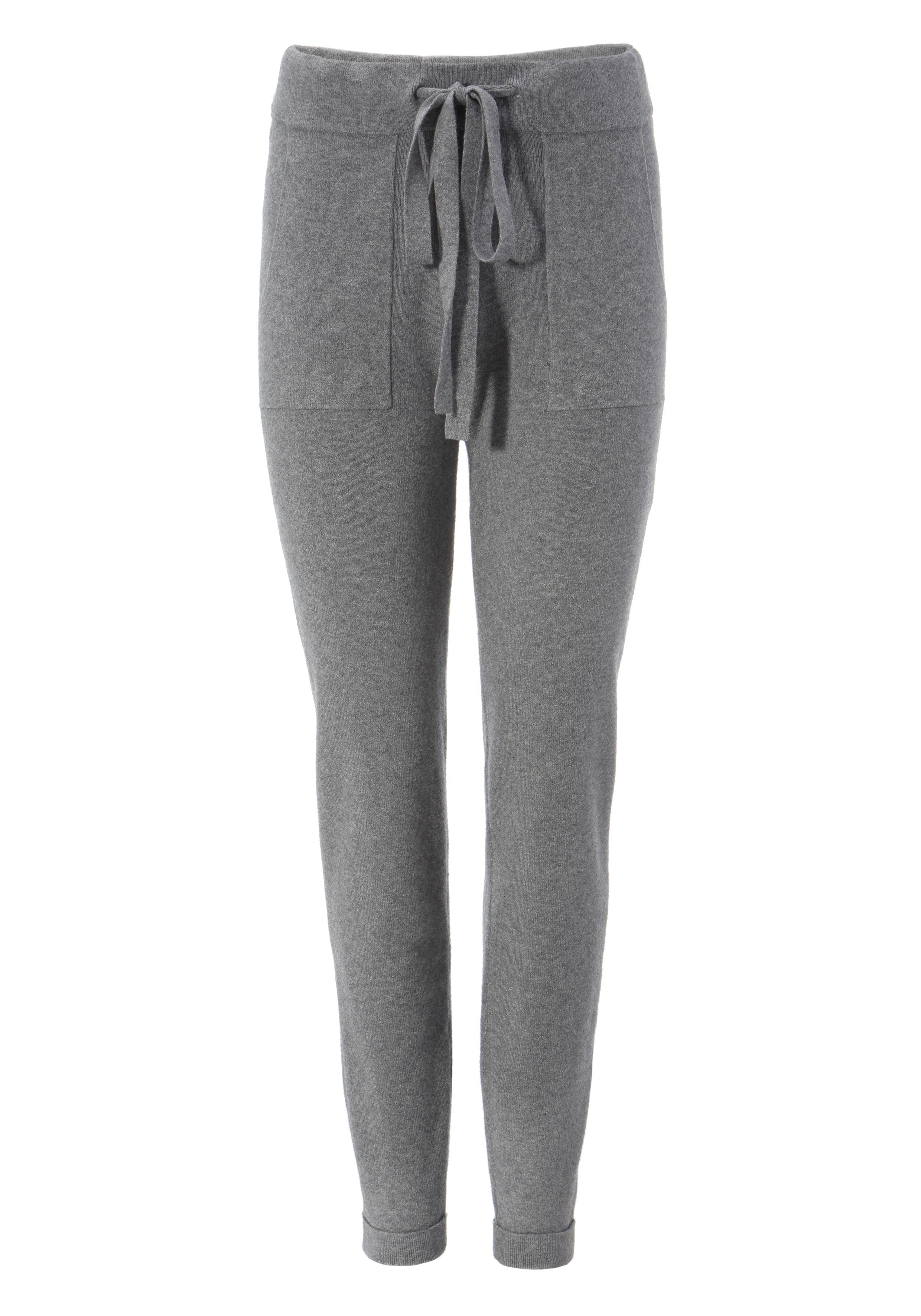 Aniston CASUAL Strickhose mit 2 aufgesetzten Taschen