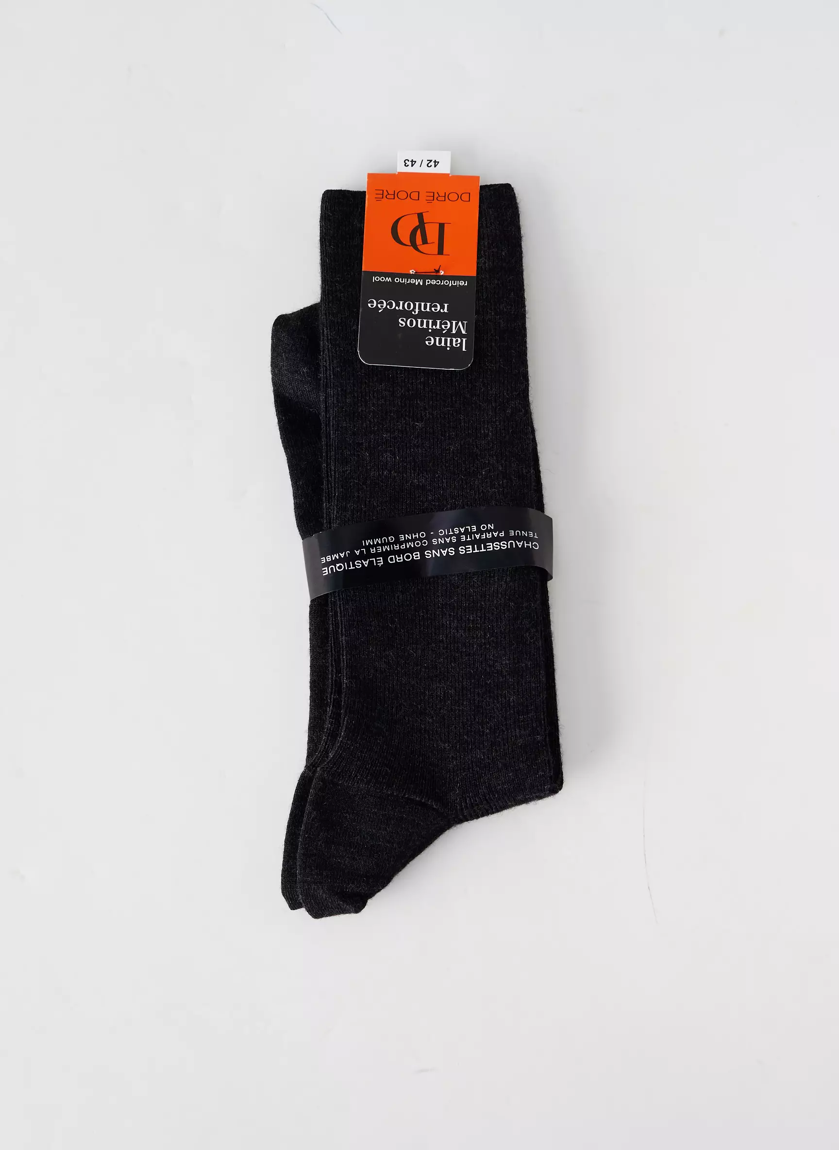 Dore Dore Chaussette Homme couleur gris