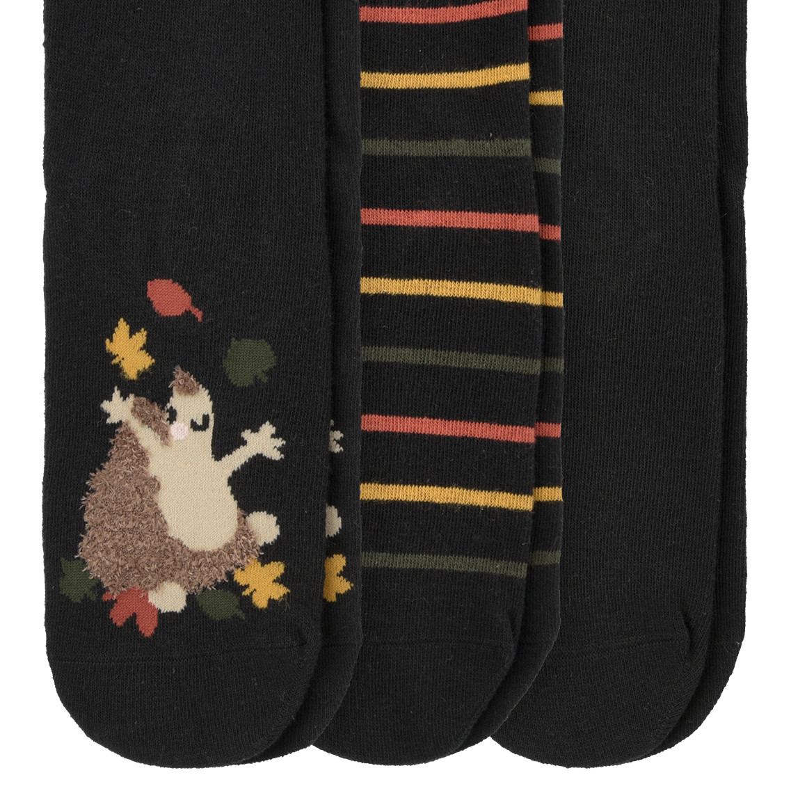 3 Paar Damen Socken in verschiedenen Dessins