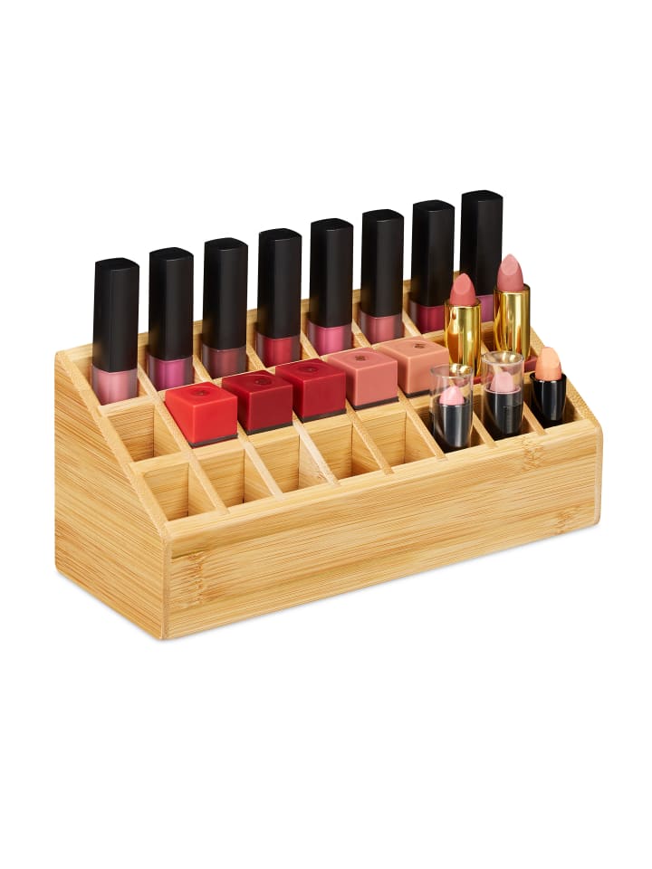 relaxdays Lippenstifthalter in Natur günstig kaufen onesize