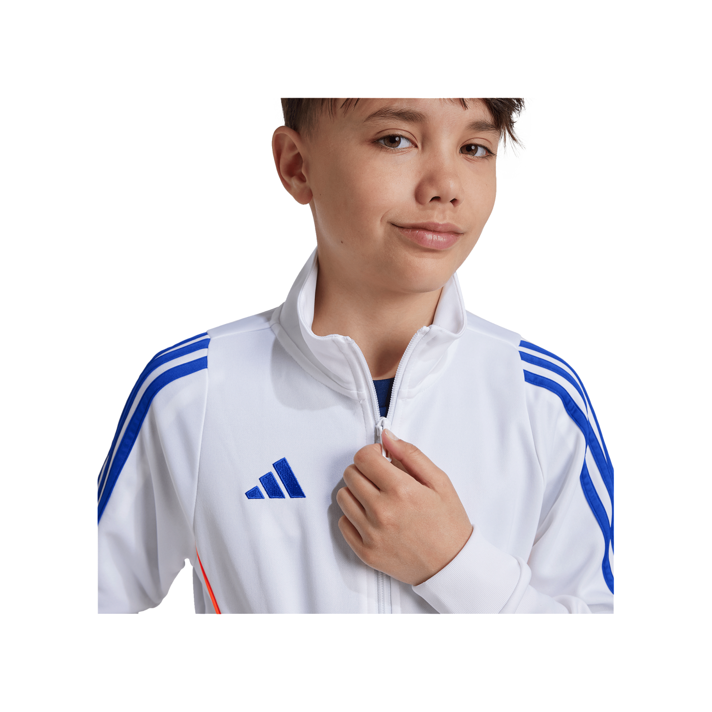 adidas Tiro 24 Trainingsjacke Kids Weiss