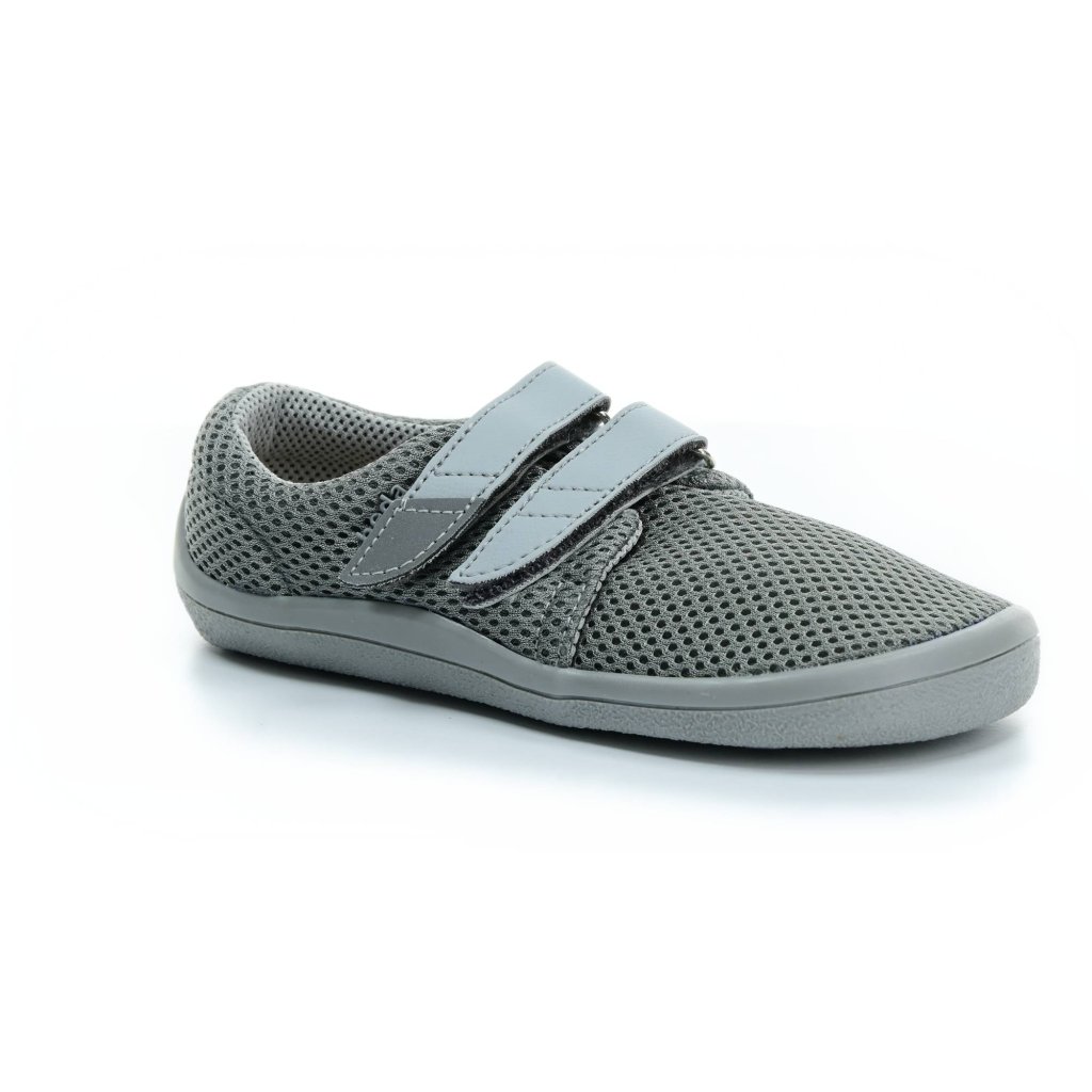 Beda Alex Barfußsneakers grau (BF 0001/STW/Mesh)