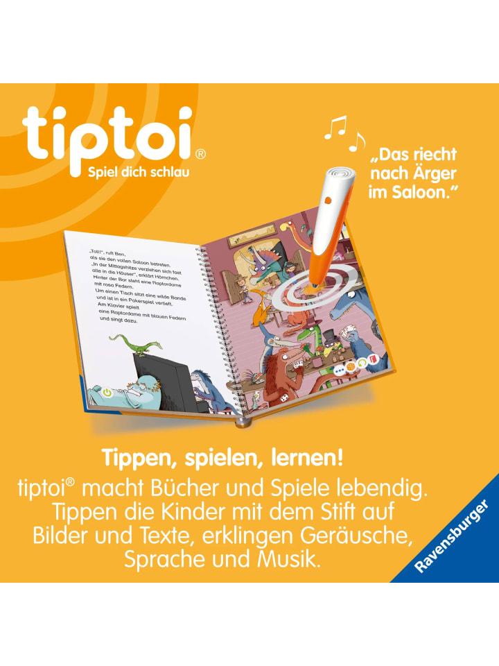 Ravensburger tiptoi® Lese-Lausch-Abenteuer - Dino-Stadt günstig kaufen onesize