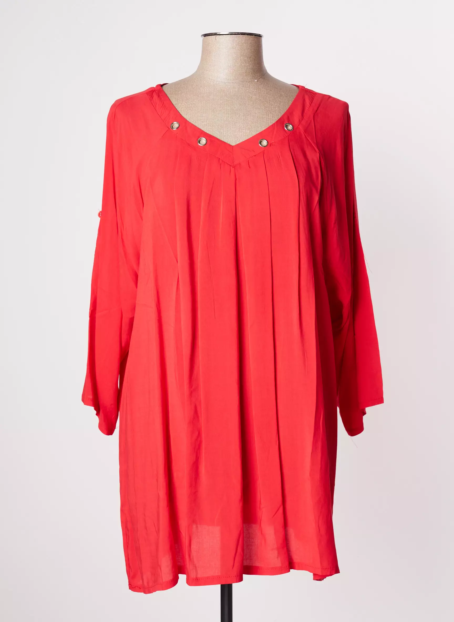 Multiples Robes Courtes Femme couleur rouge