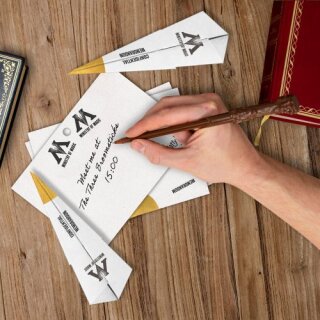 Harry Potter Notizzettel mit Zauberstabstift Hogwarts