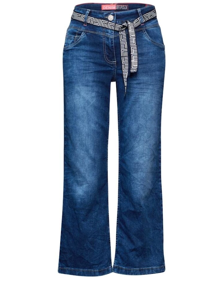 Cecil Jeans in mid blue used wash günstig kaufen