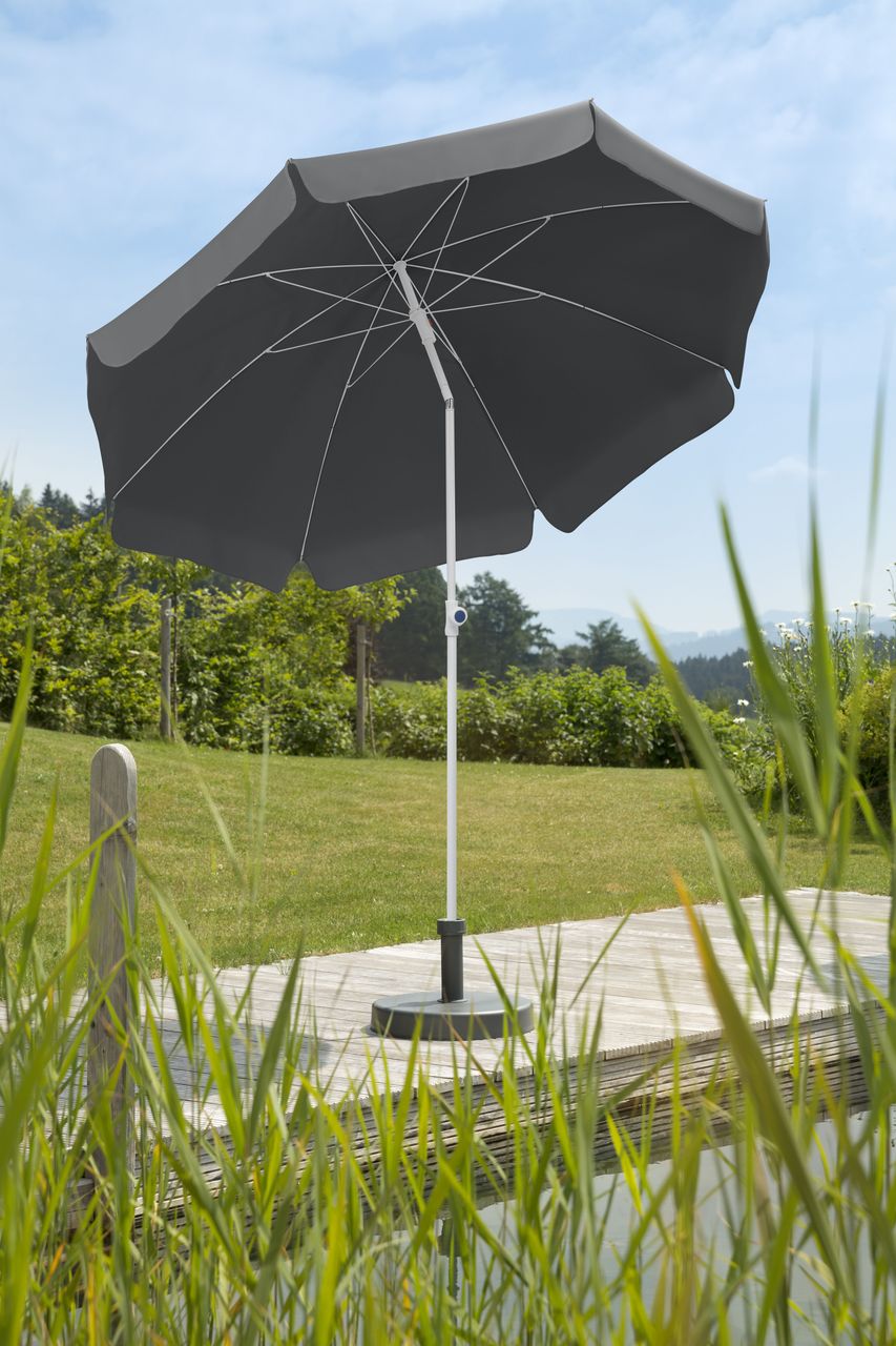 Schneider Schirme Schneider Sonnenschirm IBIZA, ca. 240 cm Ø, anthrazit